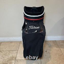 Titleist Staff Cart Golf Bag 6 Way see Pics/Read