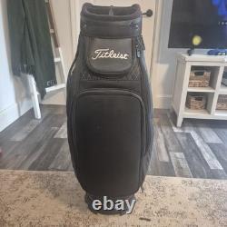 Titleist Tour Limited Edition Jet Black Premium Stadry Waterproof Golf Cart Bag Titleist Tour Limited Edition Jet Black Premium Stadry Waterproof Golf Cart Bag