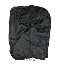 Titleist Tour Staff Bag 6 Way 7 Pockets Golf Cart Black White Faux Leather