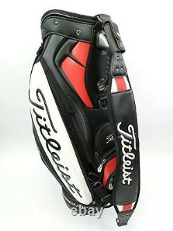 Titleist Tour Staff Cart Trolley Bag 6 Way / Rainhood / Strap