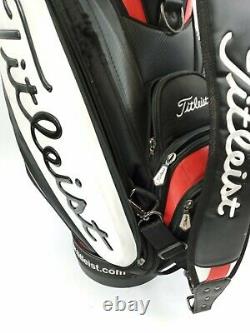 Titleist Tour Staff Cart Trolley Bag 6 Way / Rainhood / Strap