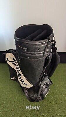 Titleist Vintage Staff Golf Cart Bag Black And White