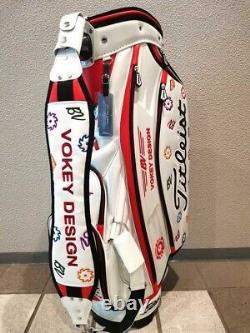 Titleist Vokey Design Limited golf Cart bag 9.5 Type Condition New Japan White