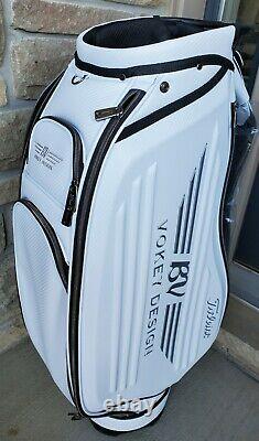 Titleist Vokey Staff / Cart BAG RARE -LIMITED EDITION White / Silver BAG
