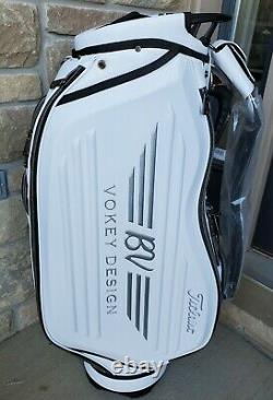 Titleist Vokey Staff / Cart BAG RARE -LIMITED EDITION White / Silver BAG