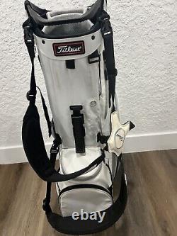 Titleist White Out Players 4 Camo Cart Bag White/Grey