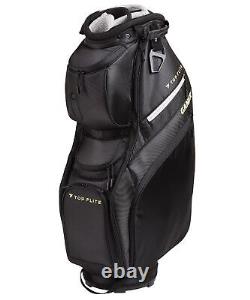 Top Flite 2022 Gamer Men's Golf Club Cart Bag 14-Way Padded Divider 9 Pocket New