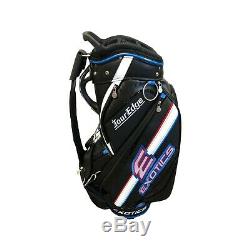 Tour Edge Exotics CBX 119 Black 4-Way Divided Golf Staff Cart Bag NEW $499.99