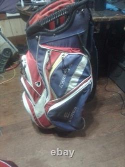 Tour Edge Exotics Xtreme Cart 7.0 Bag Red, White, And Blue