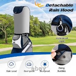 ULTIMATE Golf Cart Bag, 14 Way Top Dividers Golf Carry Bag WithPockets & Umbrella