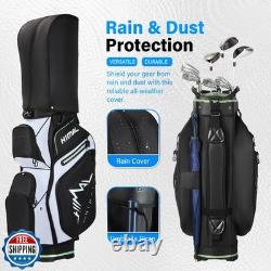 UNIHIMAL 14-Way Golf Cart Bag, Full Length Premium Golf Bag for M