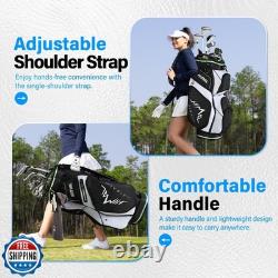 UNIHIMAL 14-Way Golf Cart Bag, Full Length Premium Golf Bag for M