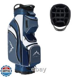 UNIHIMAL 14-Way Golf Cart Bag with Full Length Divider, Premium P