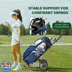 UNIHIMAL 15-Way Golf Cart Bag, Premium Anti-Shake Divider Top Gol