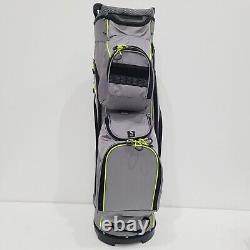 UNIHIMAL Golf Cart Bag 15 Way Organizer Divider Top with Handles Rain Cover Gray