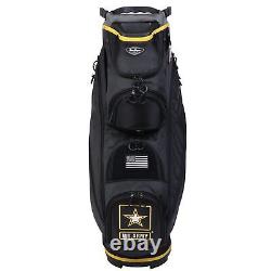 US Army by MacGregor Golf Deluxe 14-Way Cart Bag, Black