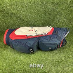 Under Armour Storm Armada Golf Bag! 14 Way Golf Cart Bag Red/White/Blue USA