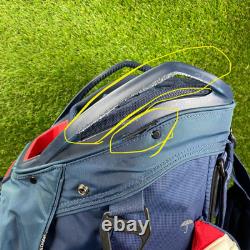 Under Armour Storm Armada Golf Bag! 14 Way Golf Cart Bag Red/White/Blue USA