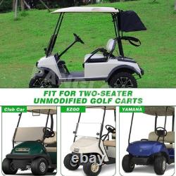 Universal Golf Cart Rear Bag Rain Cover Kit, Club Car, EZGO and Yamaha 2 Seat