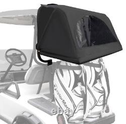 Universal Rear Bag Rain Cover Kit OEM Golf Cart Black