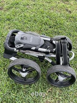 Used Bag Boy Golf Club Bagboy Quad XL Push Cart