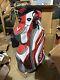 Used Callaway Chev Org 14 Way Golf Cart Carry Bag Red/white