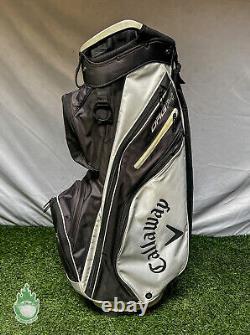 Used Callaway ORG 14 Way Golf Cart Carry Bag White/Black Cascata Golf Club