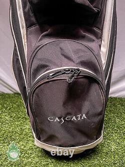 Used Callaway ORG 14 Way Golf Cart Carry Bag White/Black Cascata Golf Club