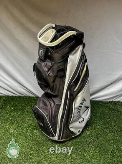 Used Callaway ORG 14 Way Golf Cart Carry Bag White/Black Cascata Golf Club