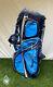 Used Nike Golf Performance Hybrid 14-way Cart/carry Stand Golf Bag Blue