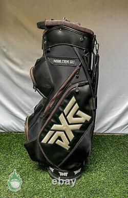 Used PXG Cart Golf Bag Black 6-Way