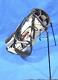 Used Titleist Golf Cart/carry Stand Bag 4-way Divided White Dual Straps