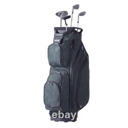 VEVOR 36 Golf Cart Bag 14 Way Organizer Divider Top Multiple Pockets Army Green