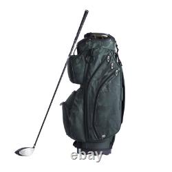 VEVOR 36 Golf Cart Bag 14 Way Organizer Divider Top Multiple Pockets Army Green