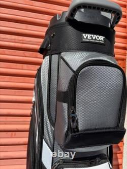 VEVOR Golf Cart Bag 14 Way Organizer Divider Top Multiple Pockets