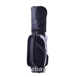 VEVOR Golf Cart Bag with 14 Way Organizer Divider Top, Black Color-Block