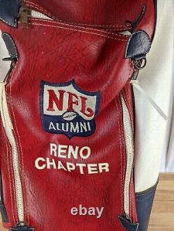 VTG Belding Sports NFL Alumni 6 Petiton Golf bag Blue/White/Red