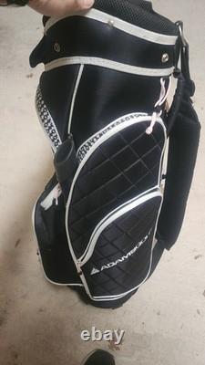Very Good to Excellent Adams Idea A12 OS Ladies Golf Cart Bag withShoulder Strap