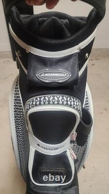 Very Good to Excellent Adams Idea A12 OS Ladies Golf Cart Bag withShoulder Strap