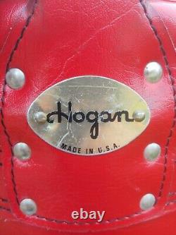 Vintage Ben Hogan Golf Cart Bag Large Red/white/blue 6 Way Divider & Rain Cover