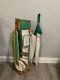 Vintage Coach Collection Golf Cart Bag Green-white/umbrella Rare