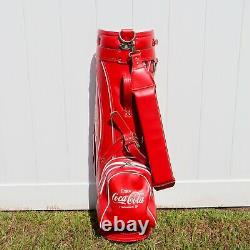 Vintage Coca-Cola Golf Cart Bag Tour Style COKE