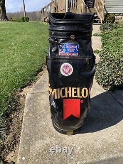 Vintage Michelob Beer Full Size 6 Way Golf Club Bag