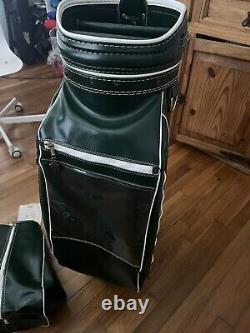 Vintage Miller Enjoy 7UP Faux Leather Golf Bag With Strap EUC Very Nice