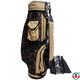 Vintage Paisley 3-way Golf Cart Bag By Ron Miller Pro Model With Rain Cover