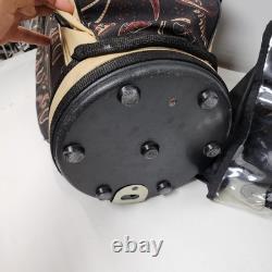 Vintage Paisley 3-Way Golf Cart Bag By Ron Miller Pro Model with Rain cover