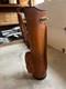 Vintage Wilson Golf Cart Bag Brown Faux Leather With Club 15-divider