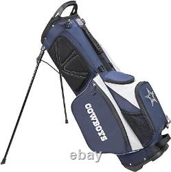 WILSON NFL Golf Bag Cart or Carry Dallas Cowboys Blue Silver NEW