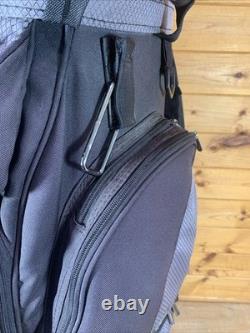Wilson Cart Golf Bag Black With 5-way Dividers & Rain Cover