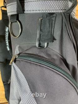 Wilson Cart Golf Bag Black With 5-way Dividers & Rain Cover